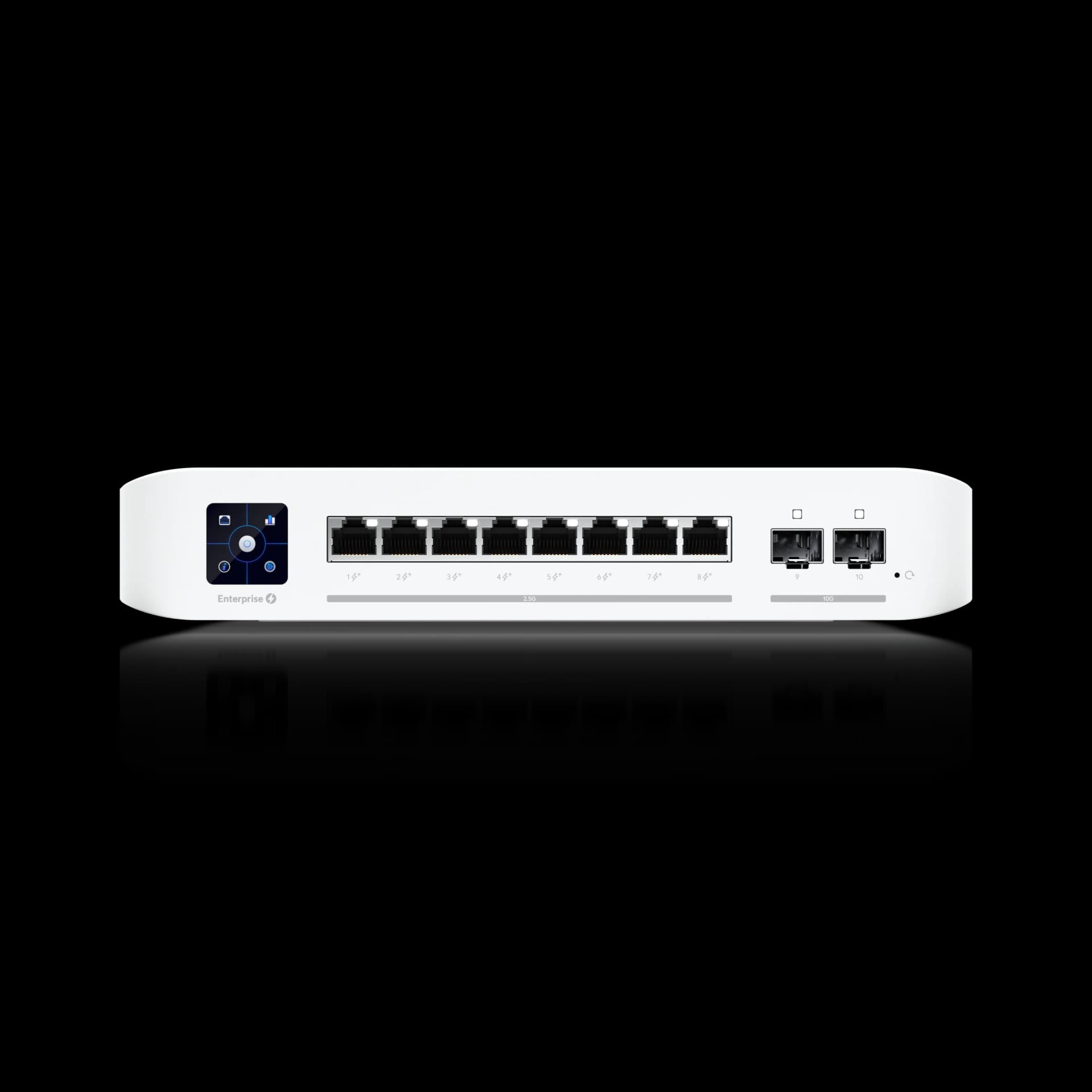 Ubiquiti USW-Enterprise-8-PoE 8-Port 2.5GbE PoE+ Managed Switch — 6