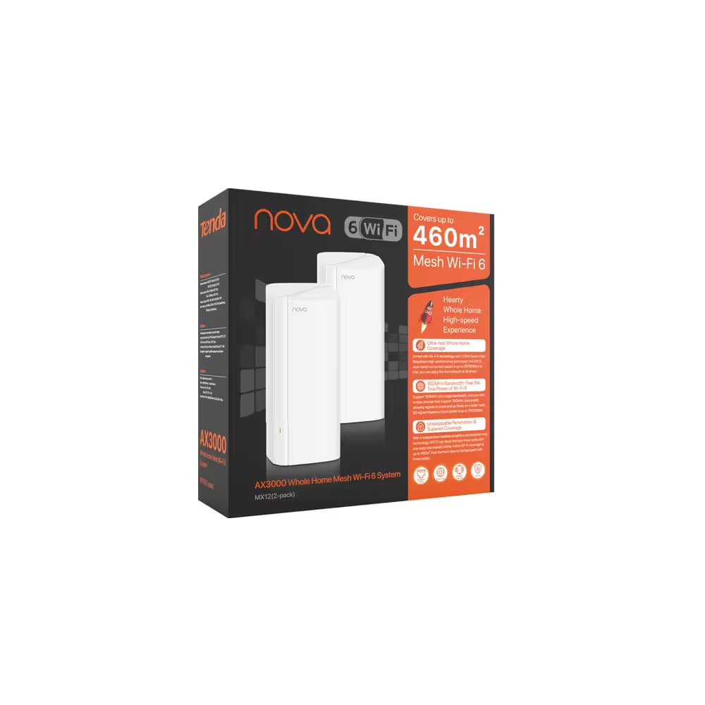 TENDA MX12-2-PACK AX3000 Dual Band Mesh WiFi 6 Router — 4