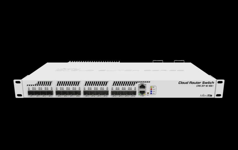 MikroTik CRS317-1G-16S+RM 16 Port 10GbE Yönetilebilir Switch