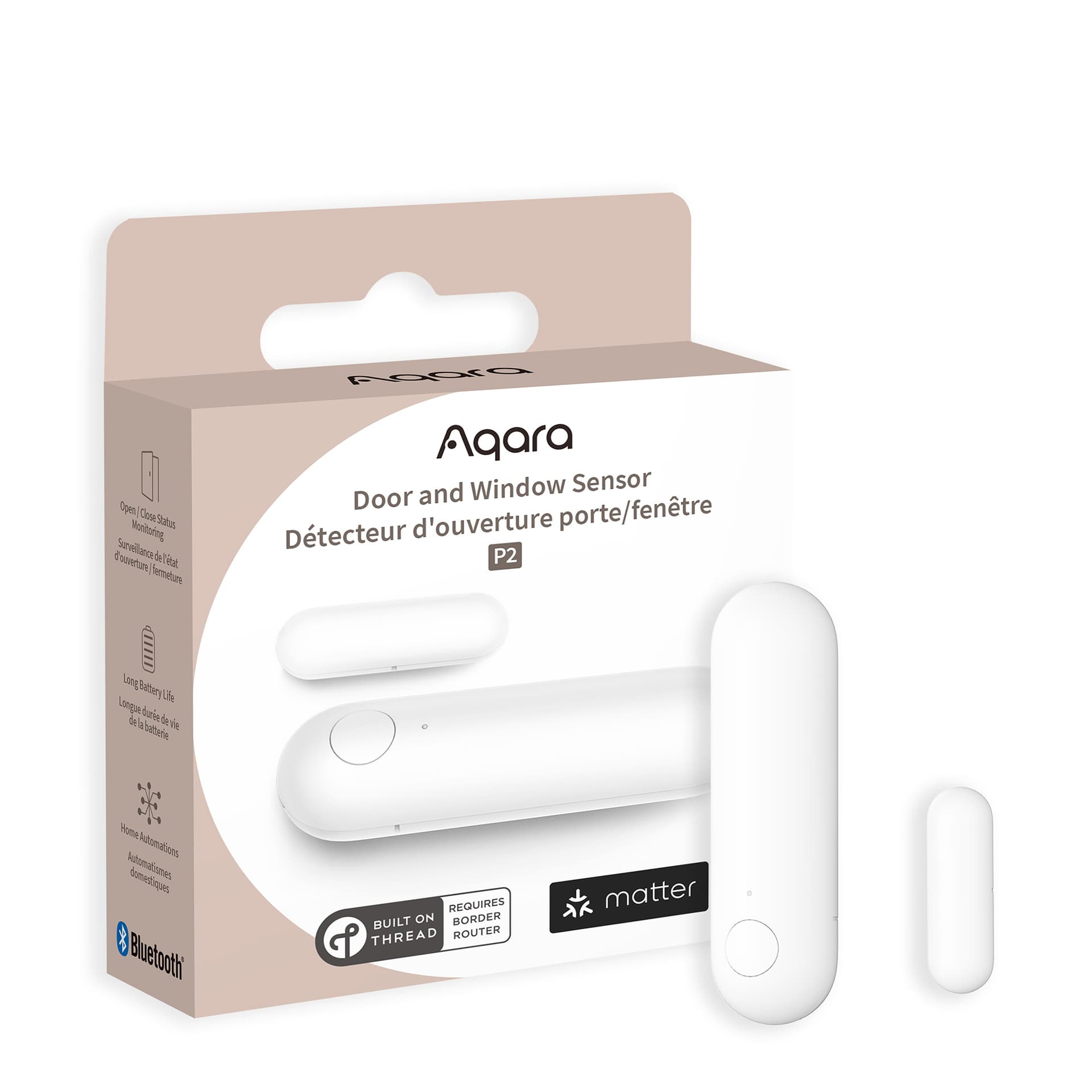 Aqara DW-S02D Door and Window Sensor P2 - Thread & BLE