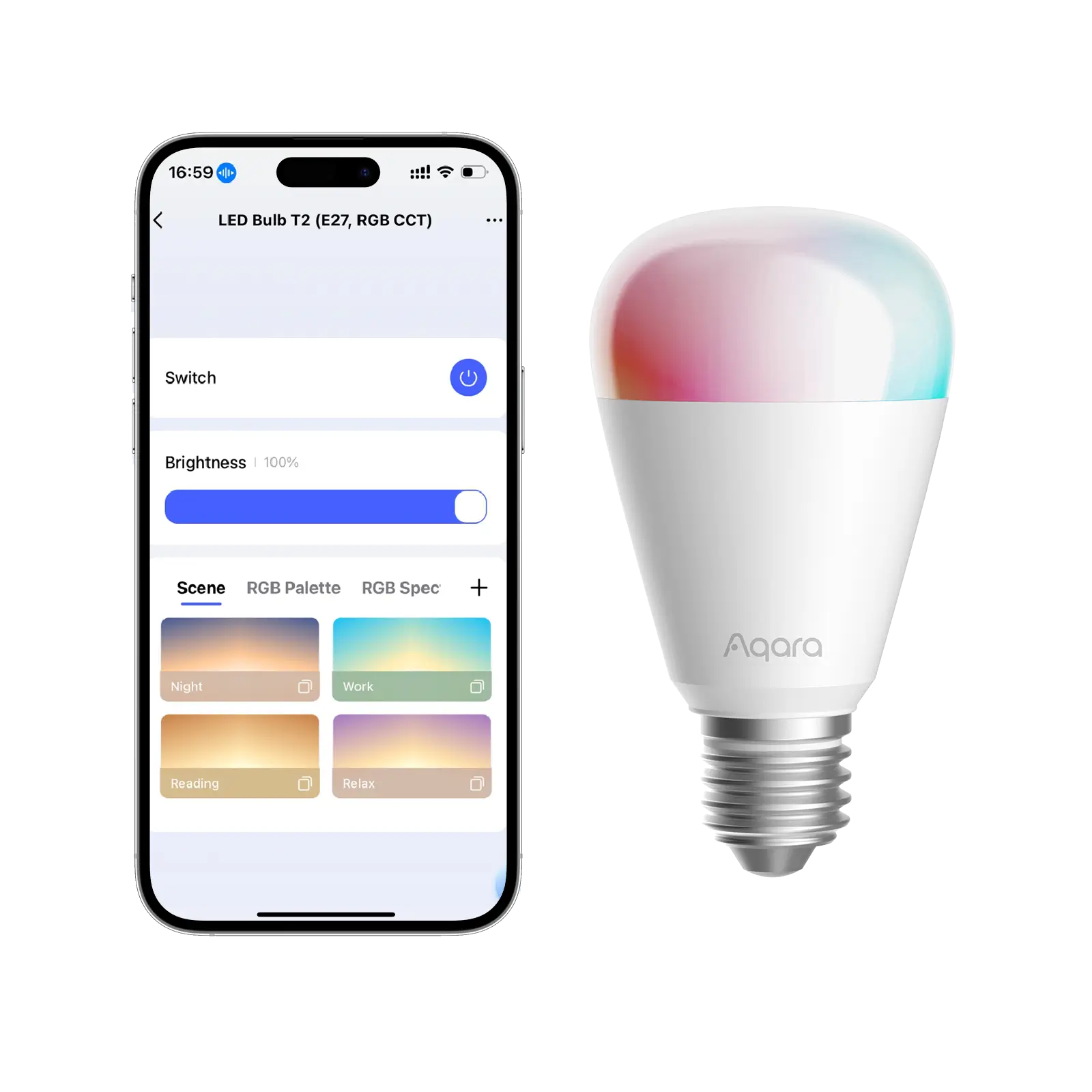 AQARA LED Bulb T2 (LB-L02D) RGB CCT E27 Smart Bulb — 1