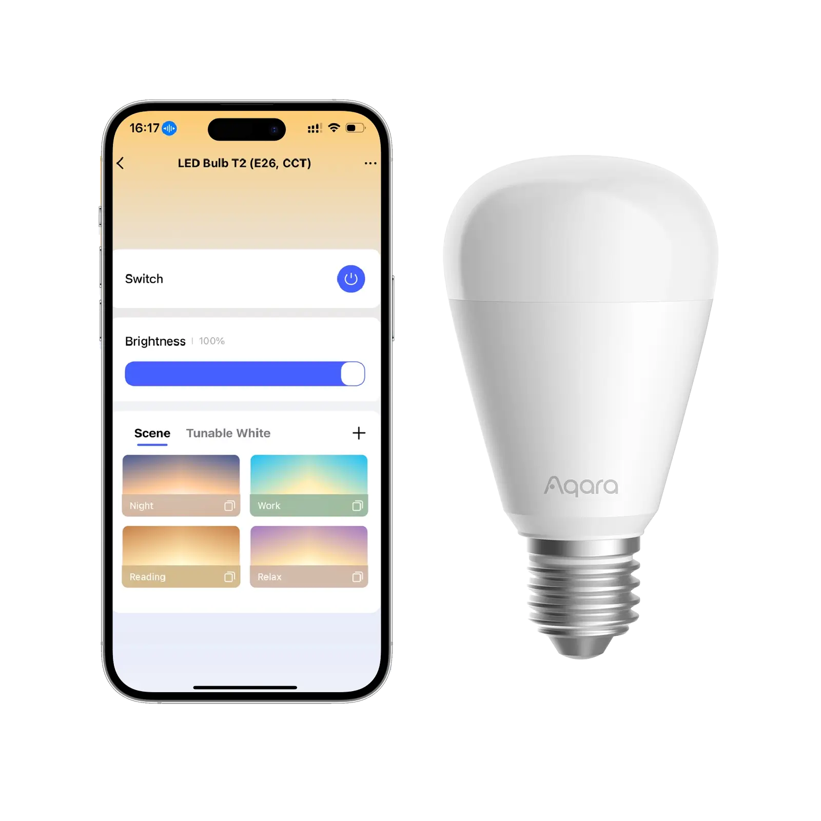 AQARA LB-L02E LED Bulb T2 (CCT, E27) Akıllı Ampul — 1