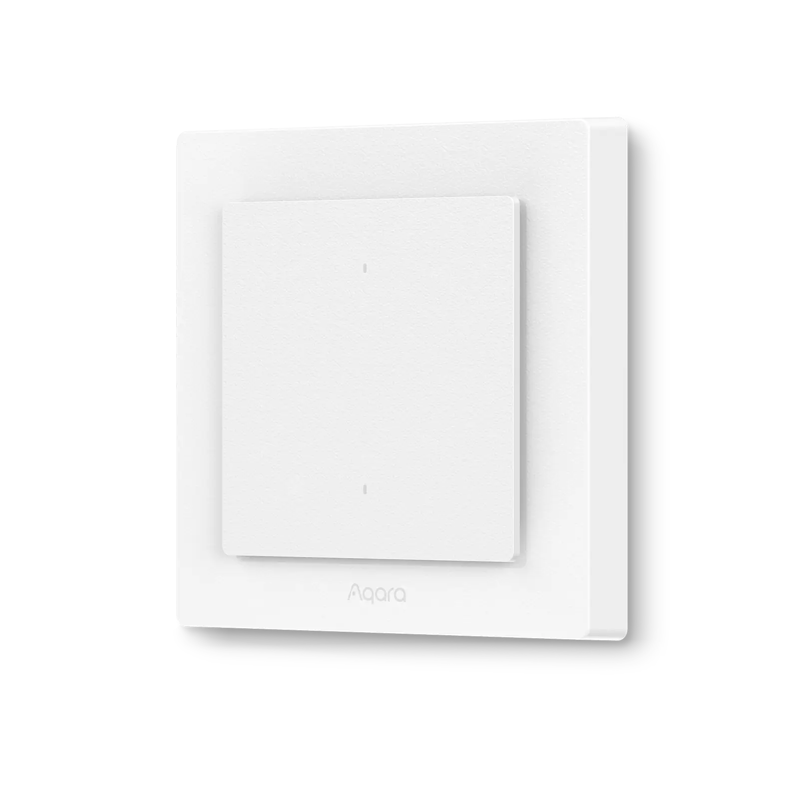 Aqara Light Switch H2 EU WS-K07D 2-Gang 1-Channel Smart Wall Switch — 1