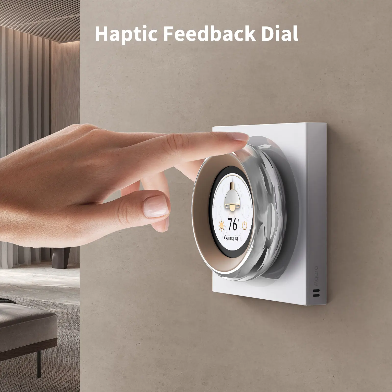 Aqara Touchscreen Dial V1 DS-K01D - Smart Wall Panel — 3