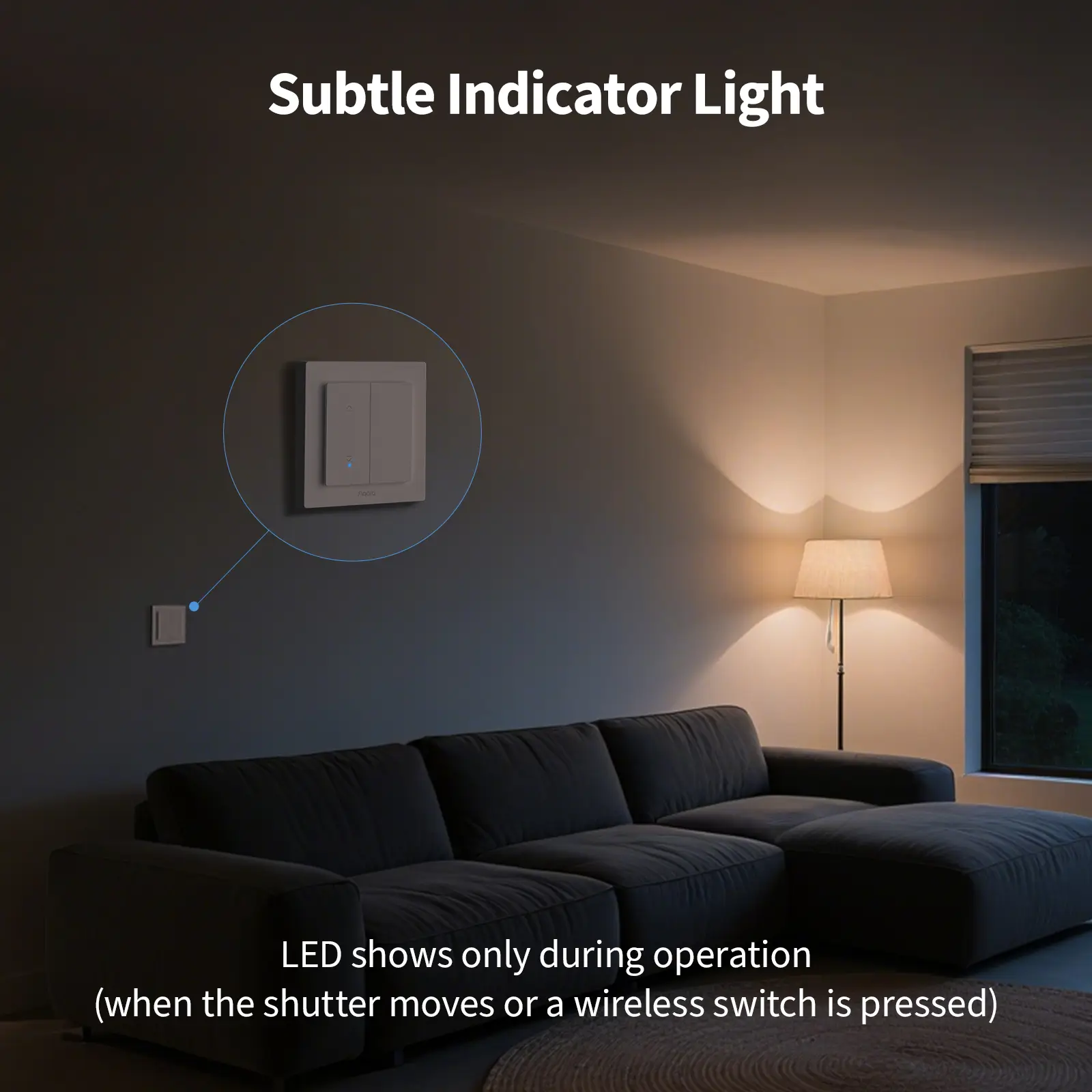 Aqara Shutter Switch H2 EU (DS-K02D) Smart Curtain Switch — 4