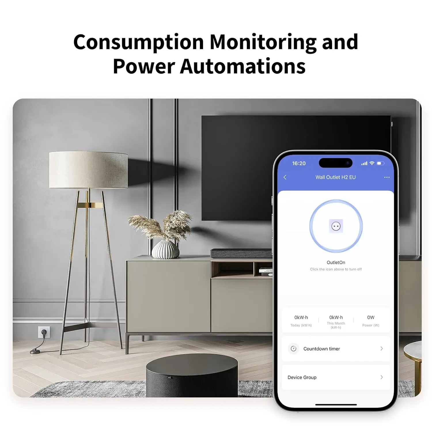 Aqara Wall Outlet H2 EU (WP-P01D) Smart Plug — 4