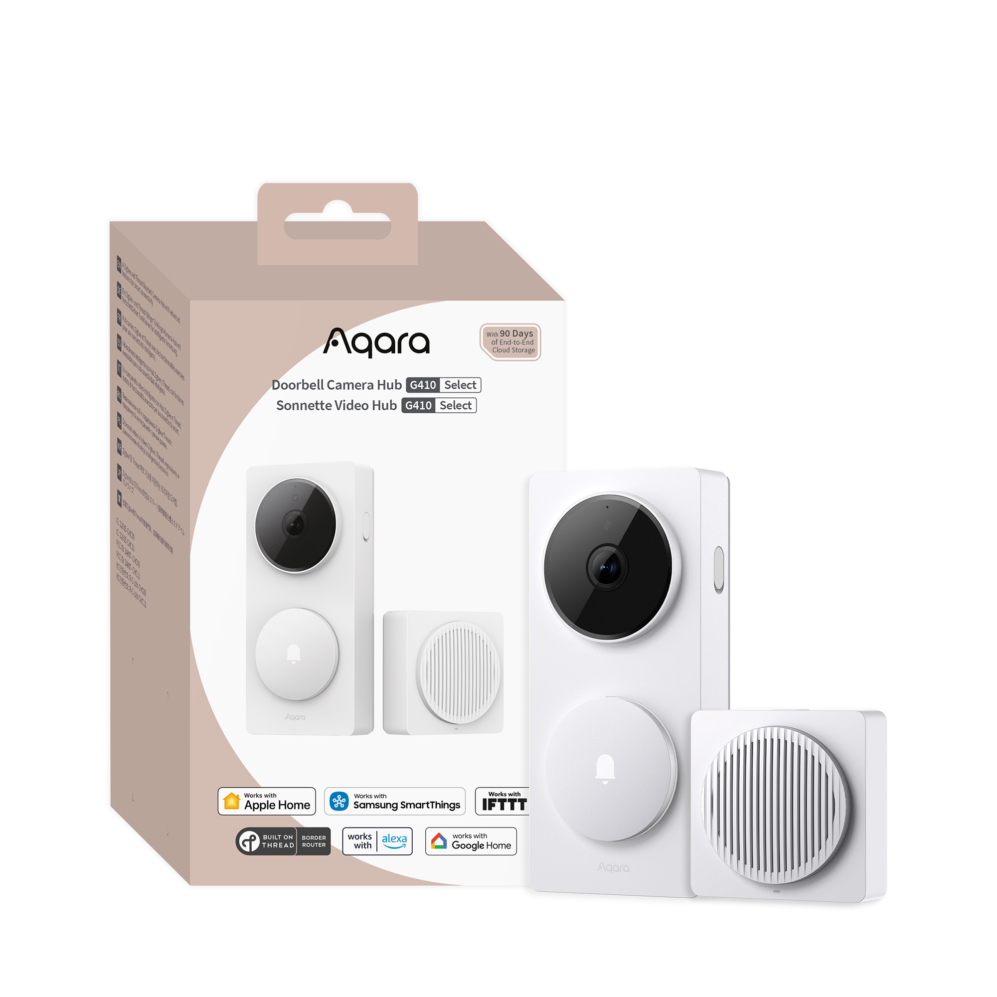 AQARA Doorbell Camera Hub G410 Select Beyaz — 1