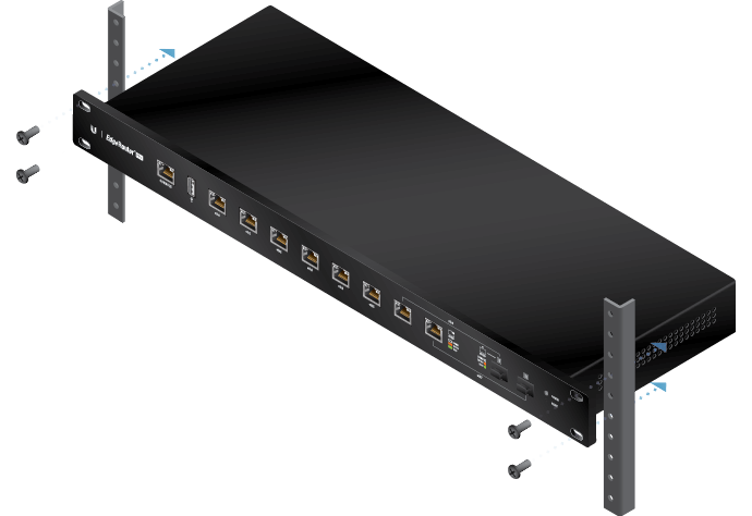 Ubiquiti EdgeRouter PRO ERPro-8 8 Portlu Gigabit Yönlendirici — 3