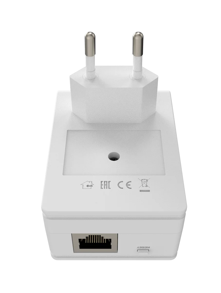 MikroTik PL7411-2nD PWR-LINE AP Powerline Wi-Fi Access Point — 3