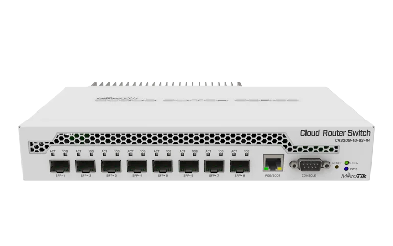 MikroTik CRS309-1G-8S+IN 10 Gbps SFP+ Switch — 1