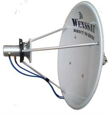 WENSSAT Parabolic Dish Antenna 27 dBi 5 GHz Compatible with MikroTik — 4