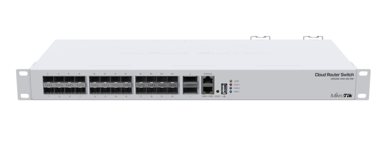 MikroTik CRS326-24S+2Q+RM 24 Port 10G SFP+ 2 Port 40G QSFP+ Cloud — 1