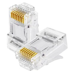 Frisby FNW-RJ4519N RJ45 UTP 100-Pack Connector — 1