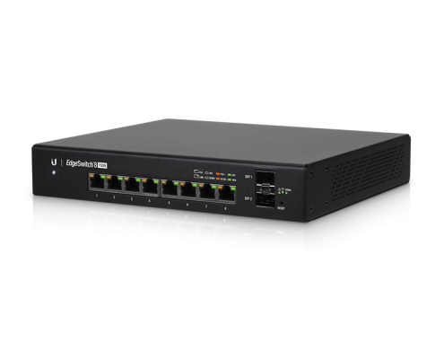 Ubiquiti ES-8-150W EdgeSwitch 8x Gigabit PoE+ 2x SFP 150W — 3