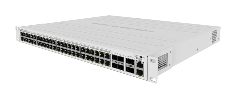 MikroTik CRS354-48P-4S+2Q+RM L3 Managed PoE Switch — 2