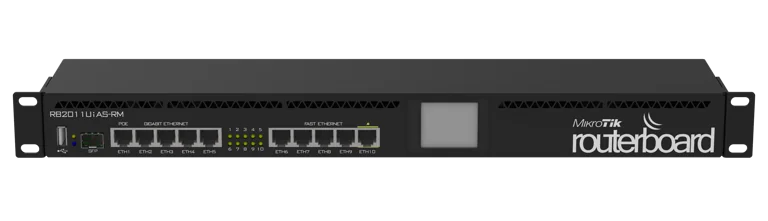 MikroTik RB2011UiAS-RM 10-Port RouterOS Network Device — 1