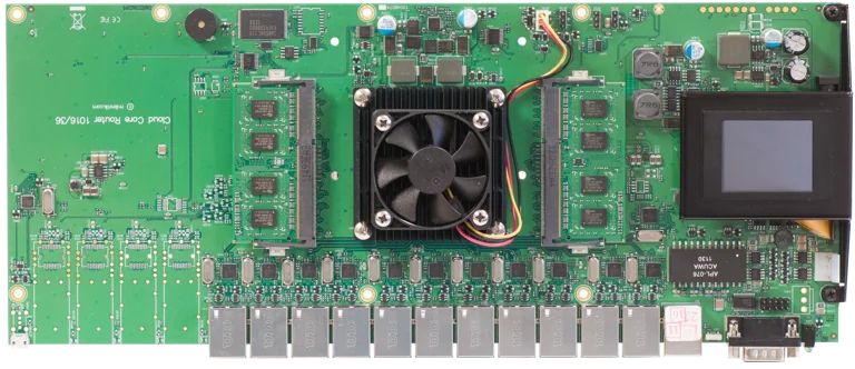 MikroTik CCR1016-12G 16 Çekirdekli Cloud Core Router — 1