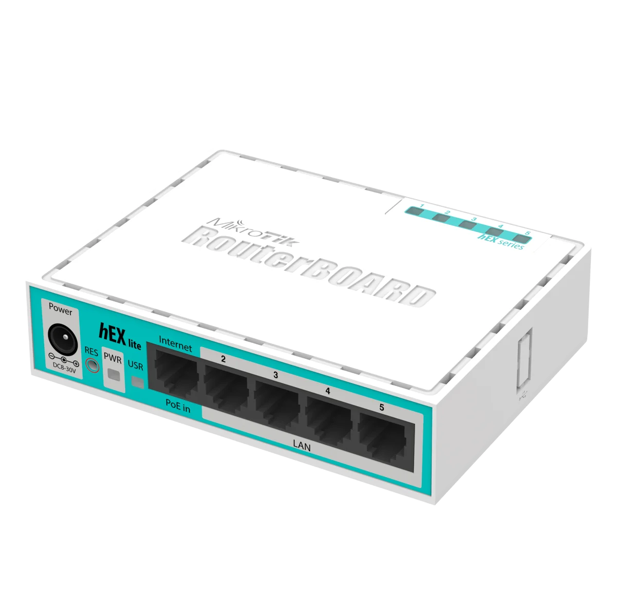MikroTik RB750R2 (hEX lite) 5-Port 10/100 Router — 1