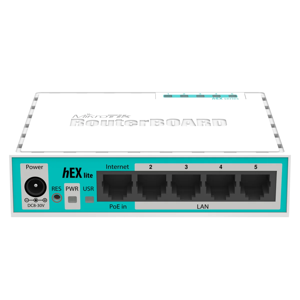 MikroTik RB750R2 (hEX lite) 5-Port 10/100 Router — 2