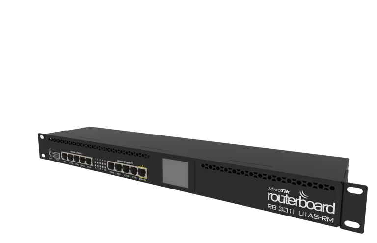 MikroTik RB3011UiAS-RM 10 Port Gigabit Router — 1