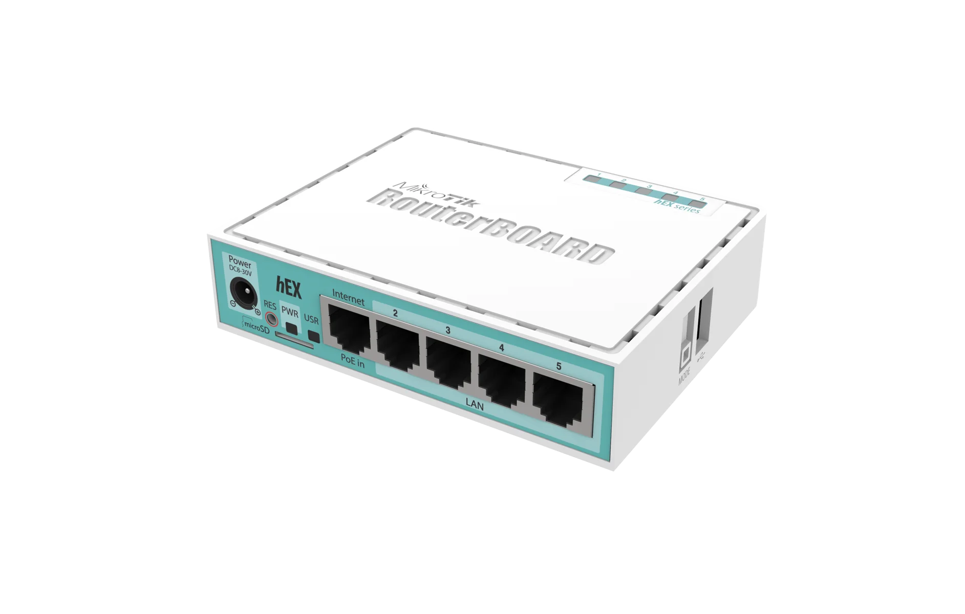 MikroTik RB750Gr3 hEX 5 Port Gigabit Ethernet Router — 4