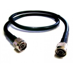 Pigtail N-Male to N-Male 0.5m LMR240 Jumper Cable — 2