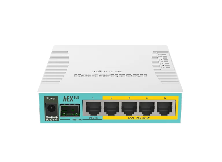 MikroTik RB960PGS hEX PoE 5-Port Gigabit Router — 2