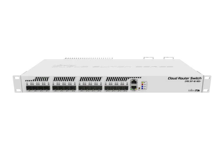 MikroTik CRS317-1G-16S+RM 16 Port 10GbE Yönetilebilir Switch — 1