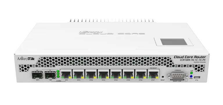 MikroTik CCR1009-7G-1C-1S+PC Cloud Core Router — 1