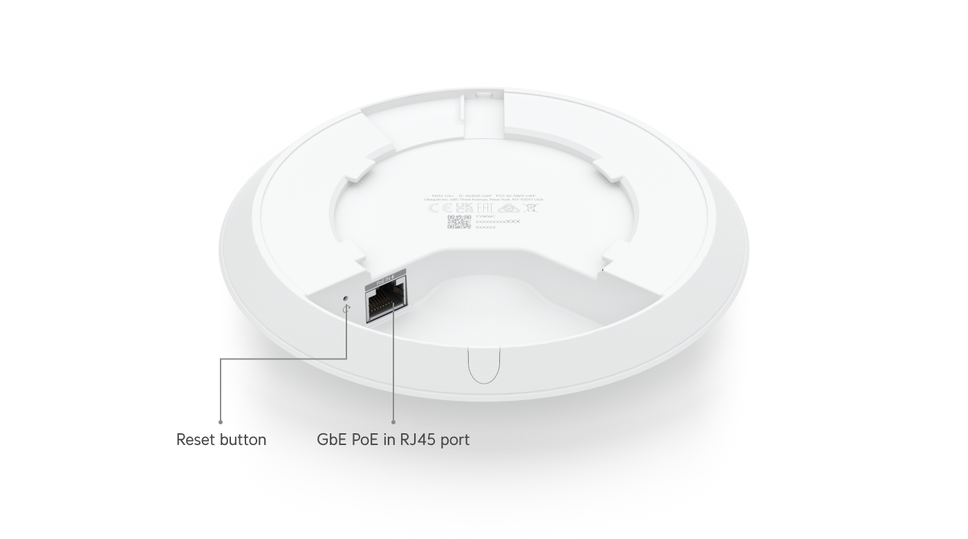 Ubiquiti U6+ WiFi 6 Indoor Access Point — 4