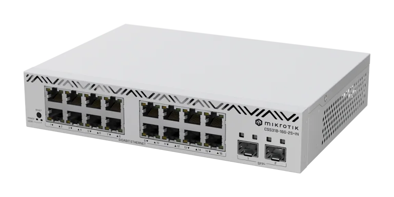 MikroTik CSS318-16G-2S+IN Yönetilebilir Gigabit Switch — 2