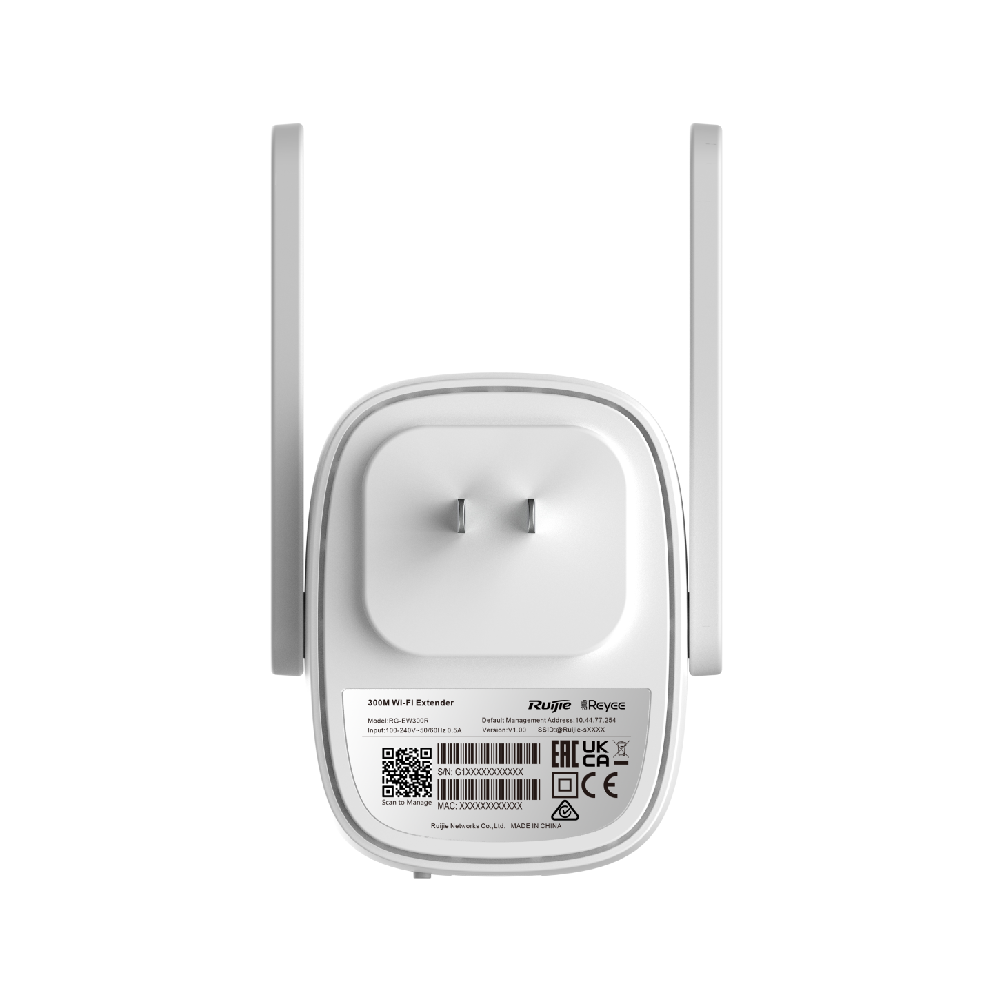 Ruijie Reyee RG-EW300R 300Mbps Wi-Fi Genişletici — 4