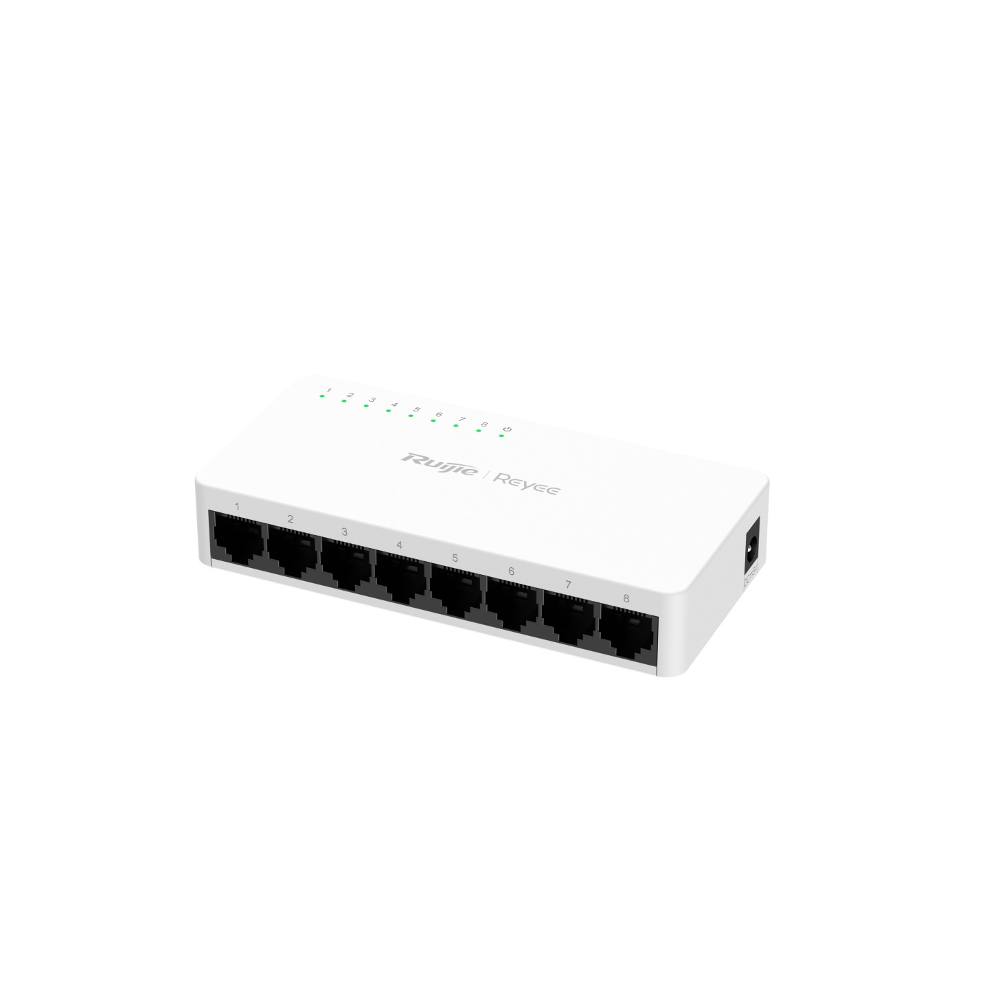Reyee RG-ES08F 8 Portlu Fast Ethernet Switch, Plastik Kasa — 2