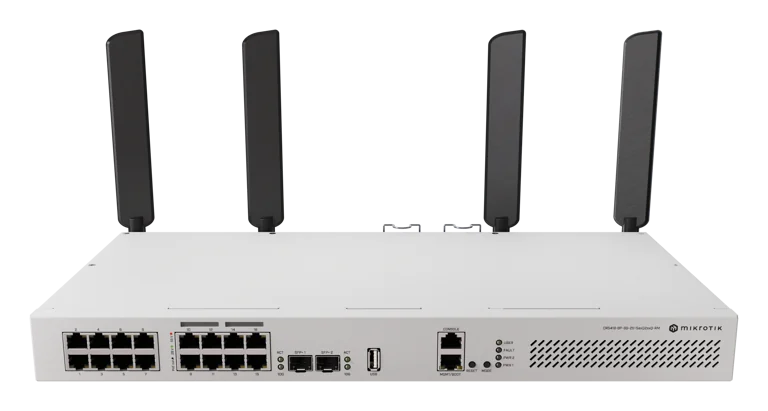 MikroTik CRS418-8P-8G-2S+5axQ2axQ-RM L3 Managed Wi-Fi 6 Switch — 2