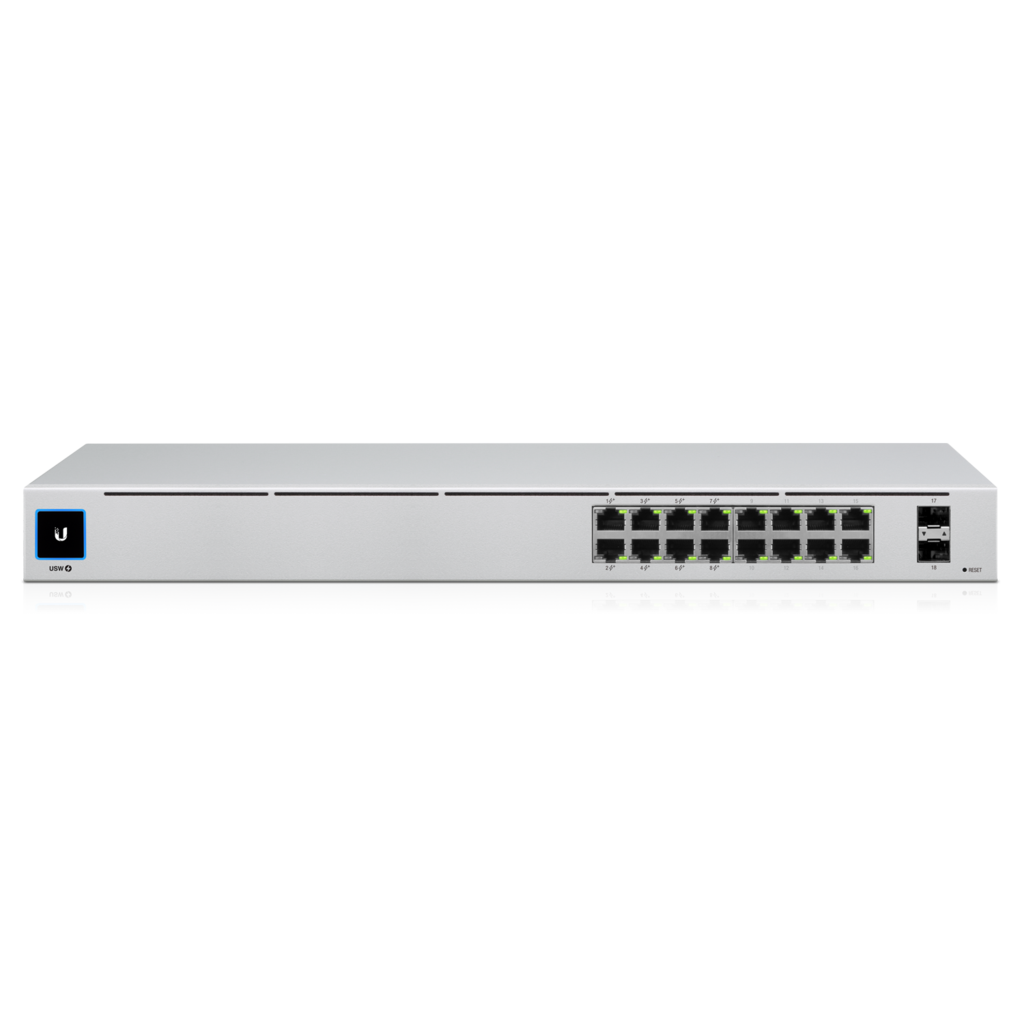 Ubiquiti USW-16-POE 16 Port PoE+ Anahtarlayıcı — 1