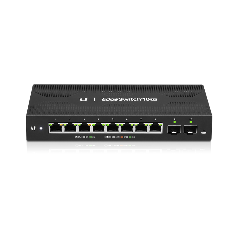Ubiquiti EdgeSwitch ES-10XP 10 Portlu Yönetilebilir Switch — 1
