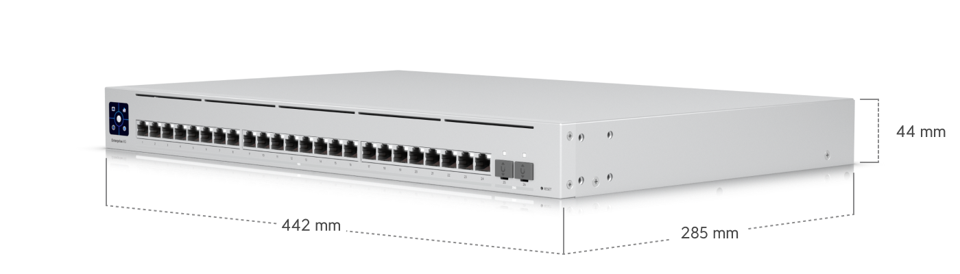 Ubiquiti USW-EnterpriseXG-24-EU 24-Port 10GbE L3 Switch — 3