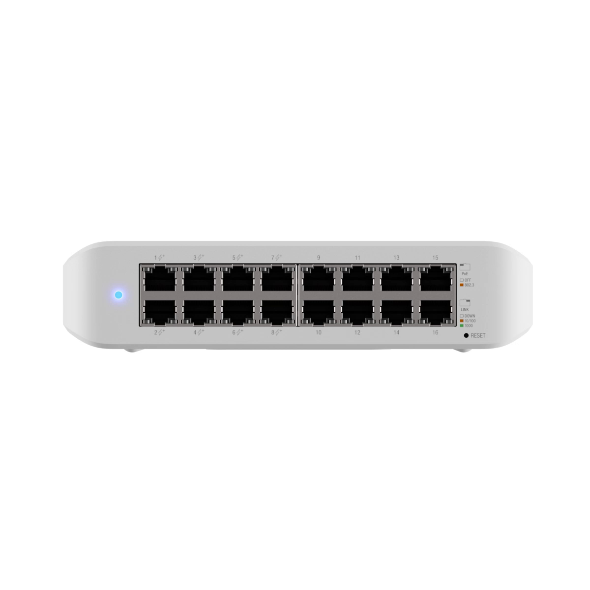 Ubiquiti USW-Lite-16-PoE 16-Port Gigabit PoE+ Switch — 5