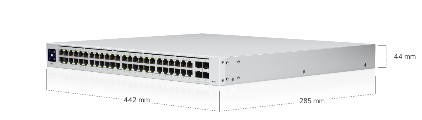 Ubiquiti USW-PRO-48-POE 48-Port PoE++ Switch — 3