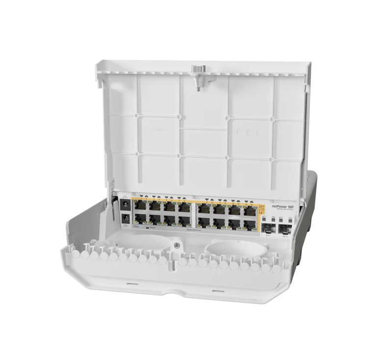 MikroTik CRS318-16P-2S+OUT netPower 16P Dış Mekan PoE Switch — 2