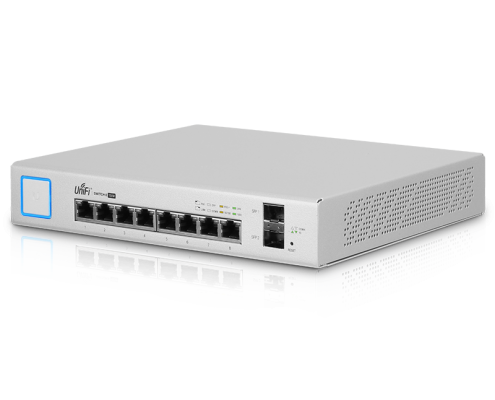 Ubiquiti US-8-150W UniFi PoE+ Managed Switch — 2