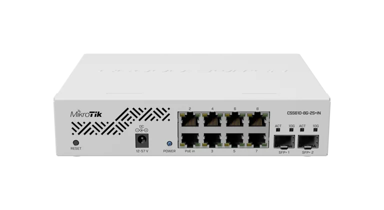 MikroTik CSS610-8G-2S+IN Cloud Smart Switch — 1