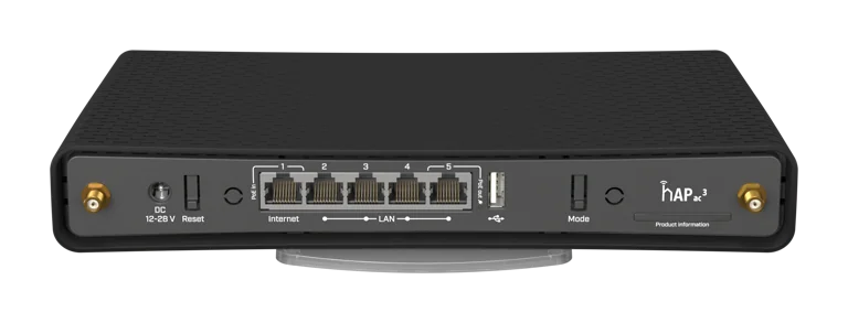 MikroTik RBD53iG-5HacD2HnD (hAP ac³) AC1200 Dual Band WiFi Router — 5