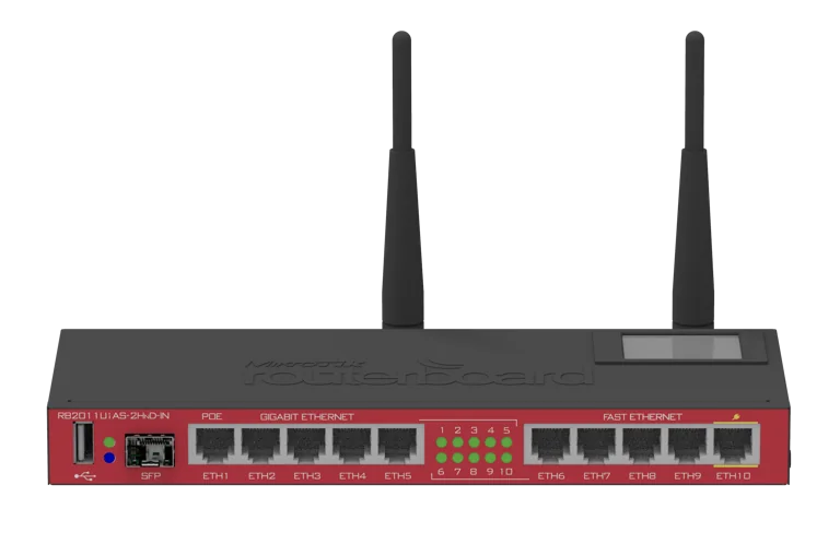 MikroTik RB2011UiAS-2HnD-IN Wireless Router — 1
