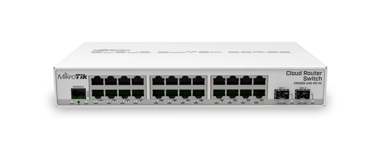 MikroTik CRS326-24G-2S+IN Managed Gigabit Switch — 1
