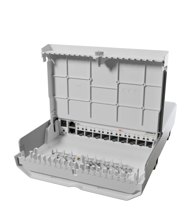 MikroTik CRS310-1G-5S-4S+OUT 10G Fiber Switch — 1