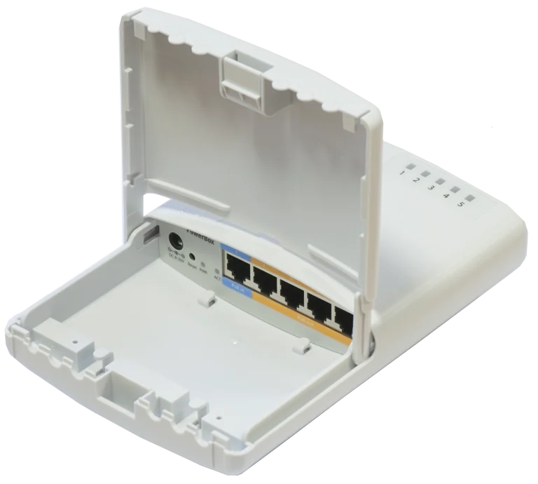 MikroTik RB750P-PBr2 PowerBox Dış Mekan Yönlendirici — 1