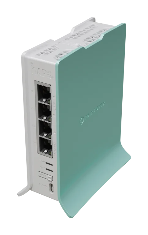 MikroTik hAP ax lite L41G-2axD Wi-Fi 6 Router — 1