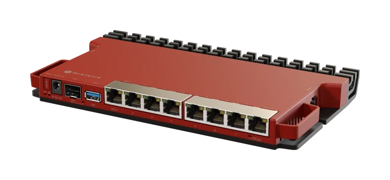 MikroTik L009UiGS-RM 1U Raf Tipi Router — 3