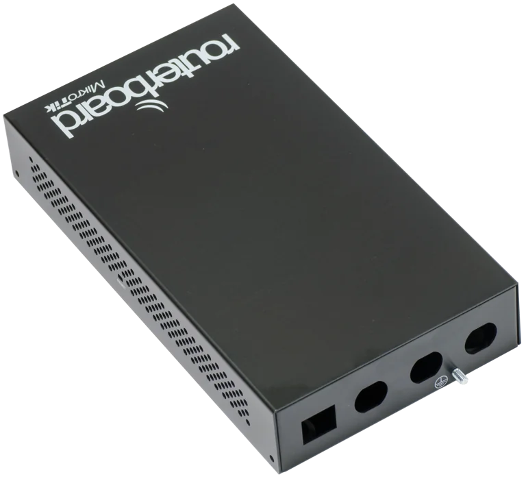 MikroTik CA433U Black Aluminium Indoor Case — 2